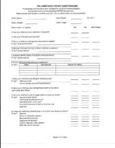 pre-anesthesia_patient_questionnaire - Lighthouse Pediatric Dental Team